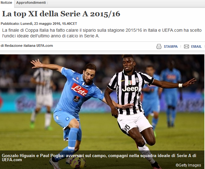 IM Sport-包含皮亚尼奇入选欧洲最佳阵容,成为意大利骄傲的词条